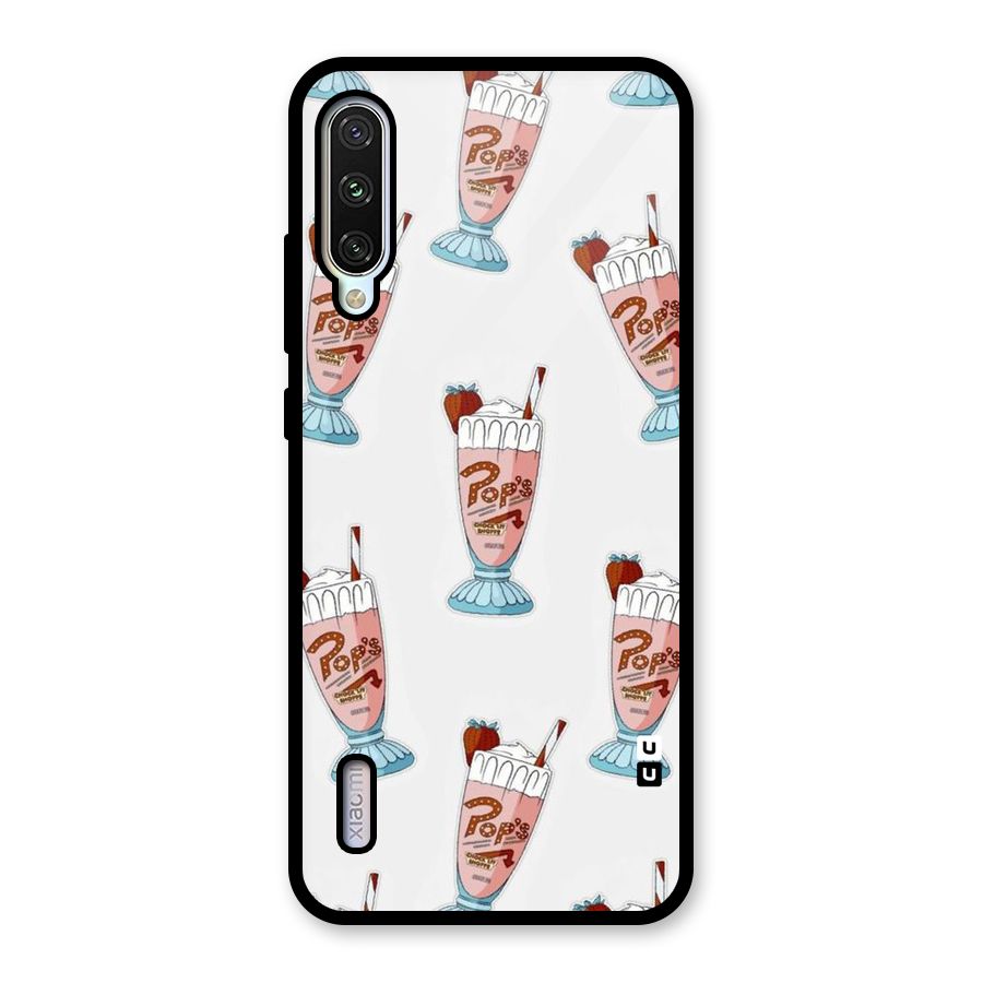 Shake Design Glass Back Case for Mi A3