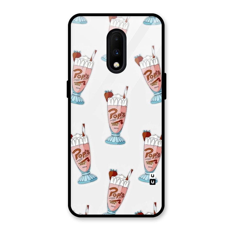 Shake Design Glass Back Case for OnePlus 7