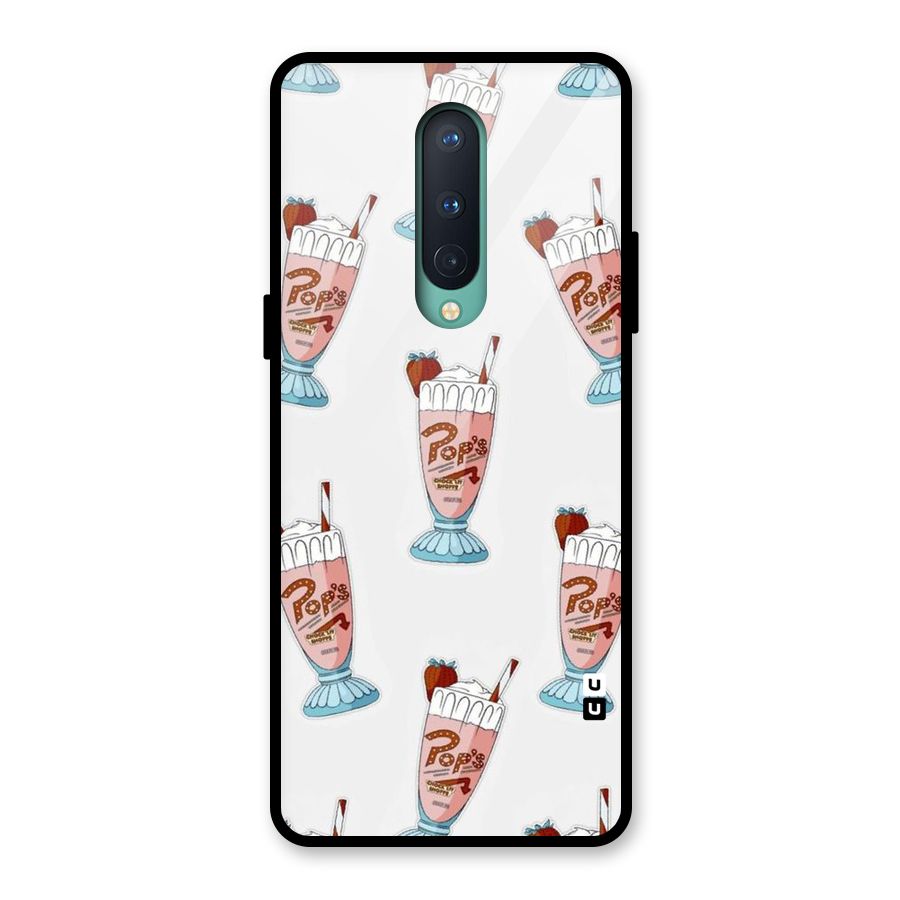 Shake Design Glass Back Case for OnePlus 8