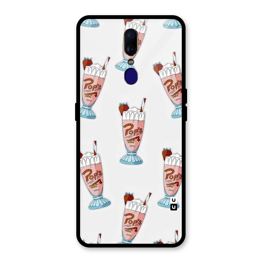 Shake Design Glass Back Case for Oppo F11