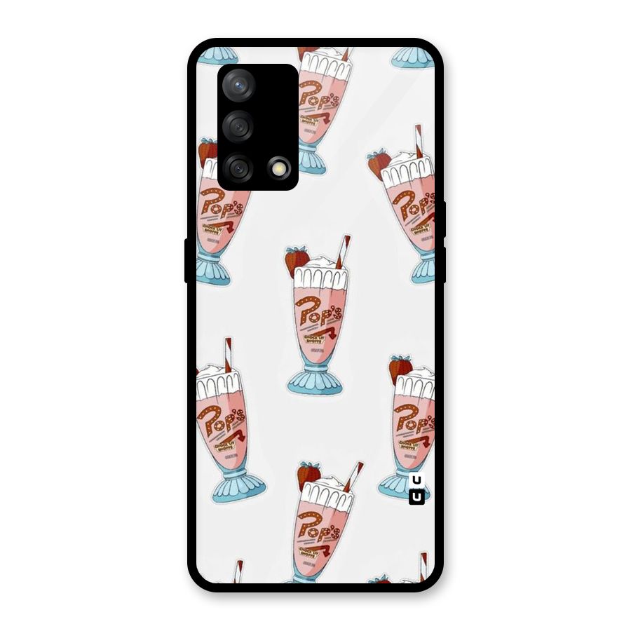 Shake Design Glass Back Case for Oppo F19