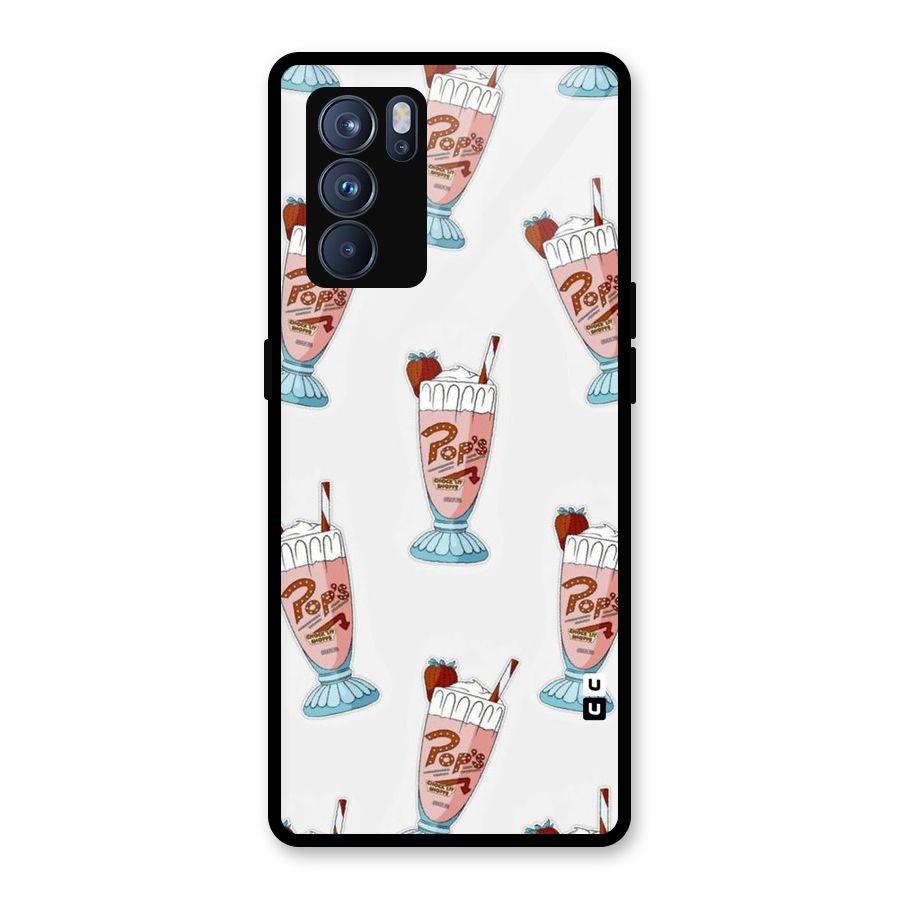 Shake Design Glass Back Case for Oppo Reno6 Pro 5G
