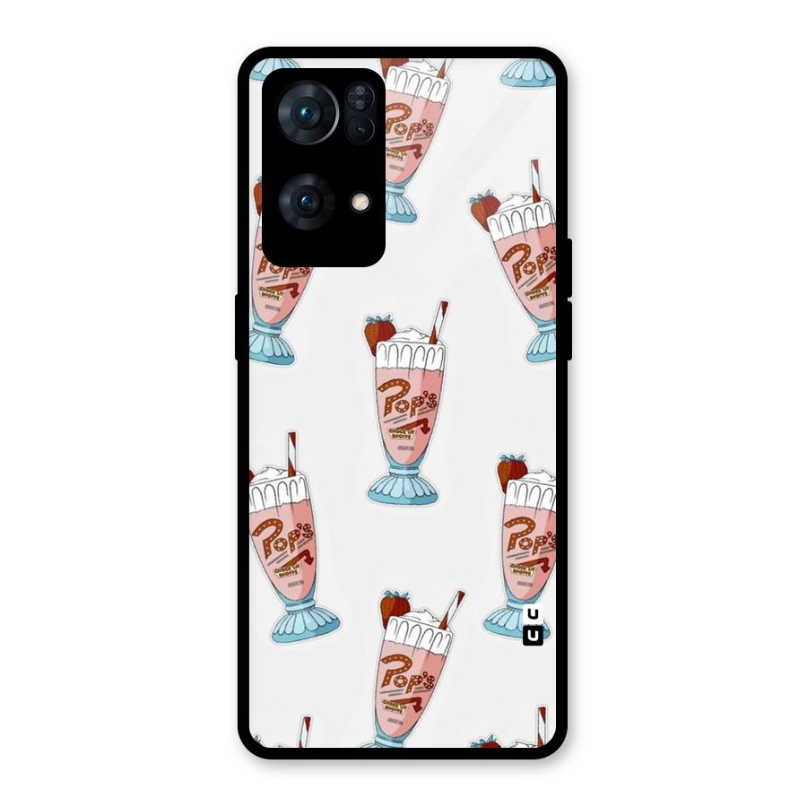 Shake Design Glass Back Case for Oppo Reno7 Pro 5G