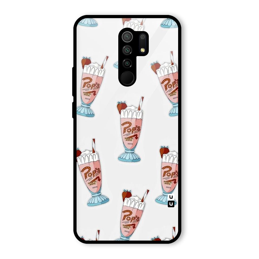 Shake Design Glass Back Case for Poco M2