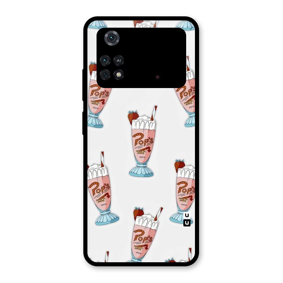 Shake Design Glass Back Case for Poco M4 Pro 4G