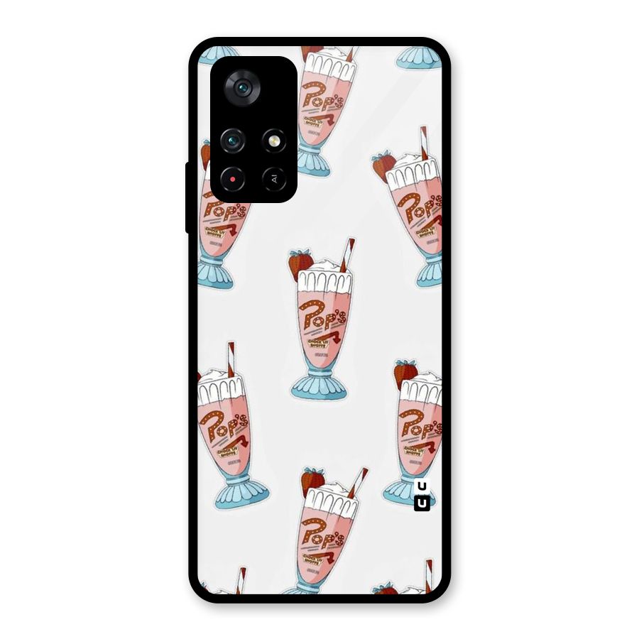 Shake Design Glass Back Case for Poco M4 Pro 5G