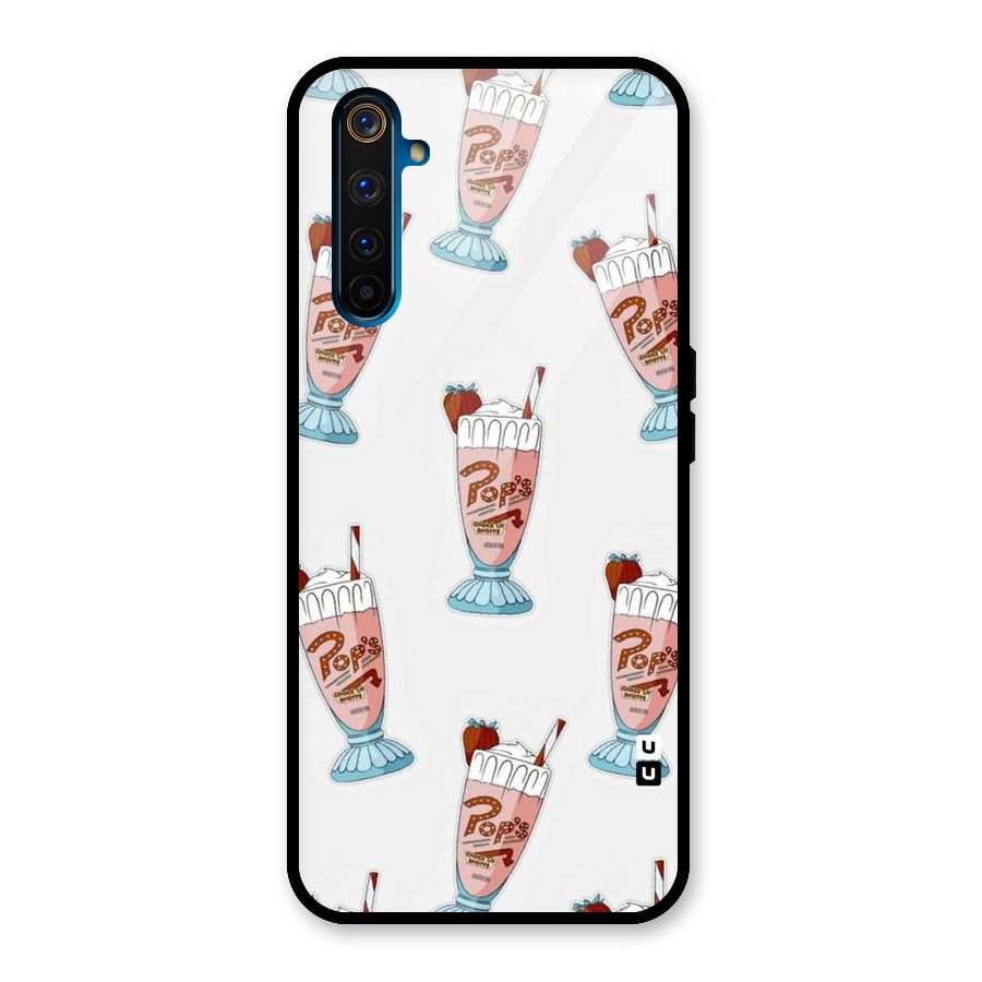 Shake Design Glass Back Case for Realme 6 Pro