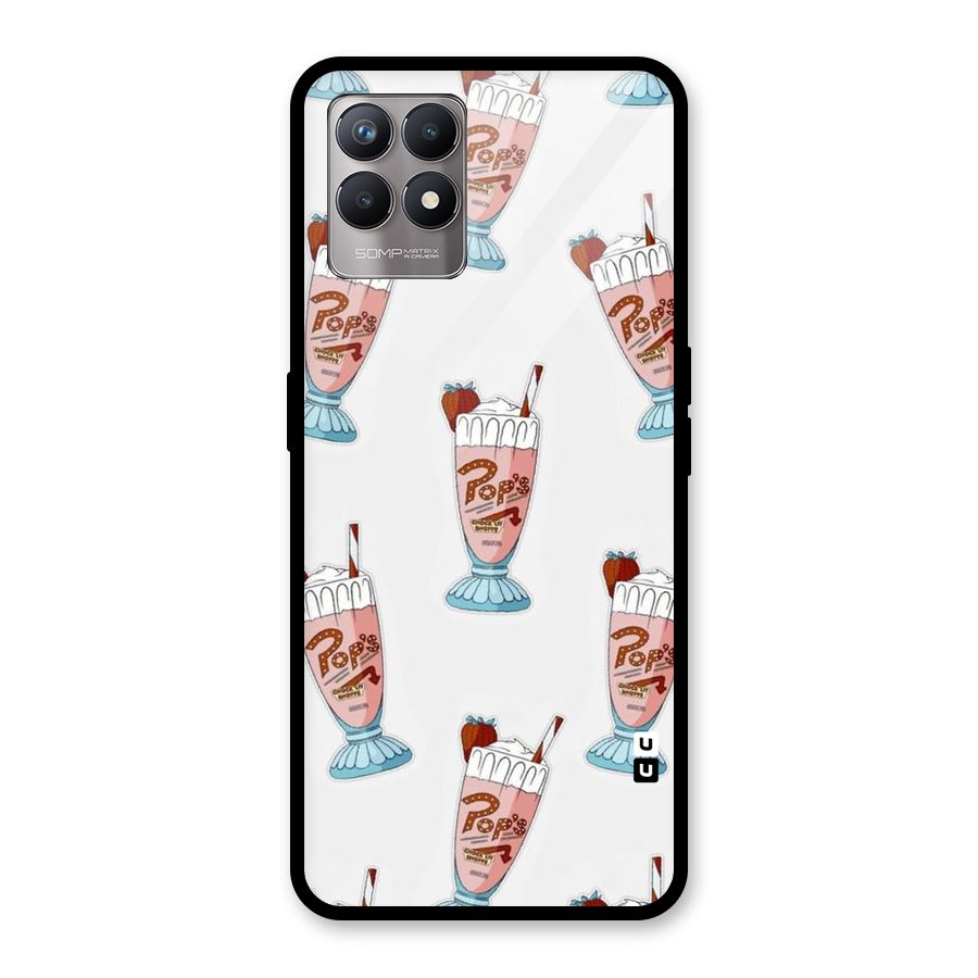 Shake Design Glass Back Case for Realme Narzo 50