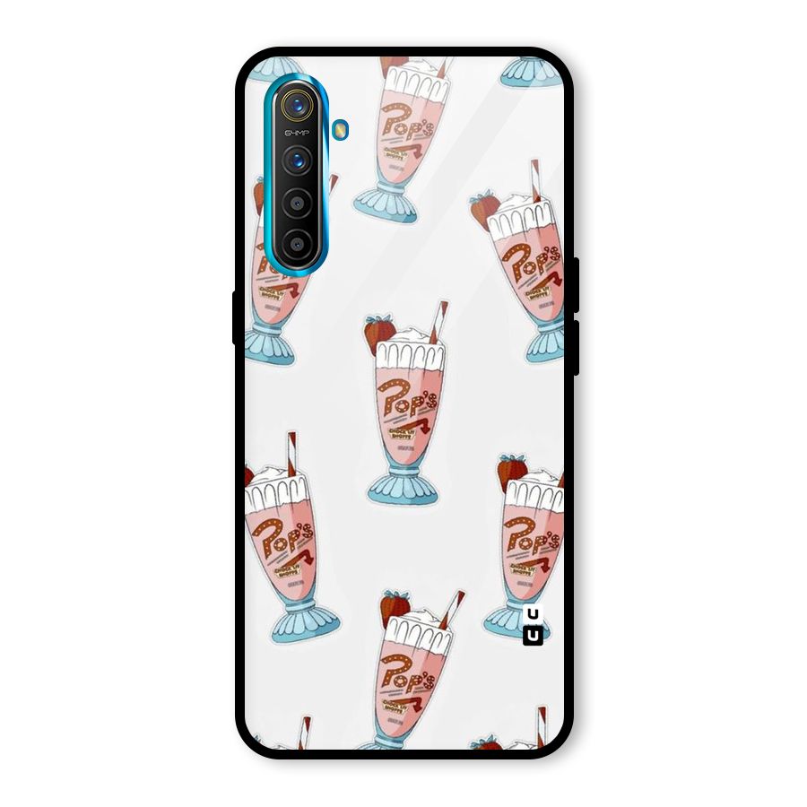 Shake Design Glass Back Case for Realme X2