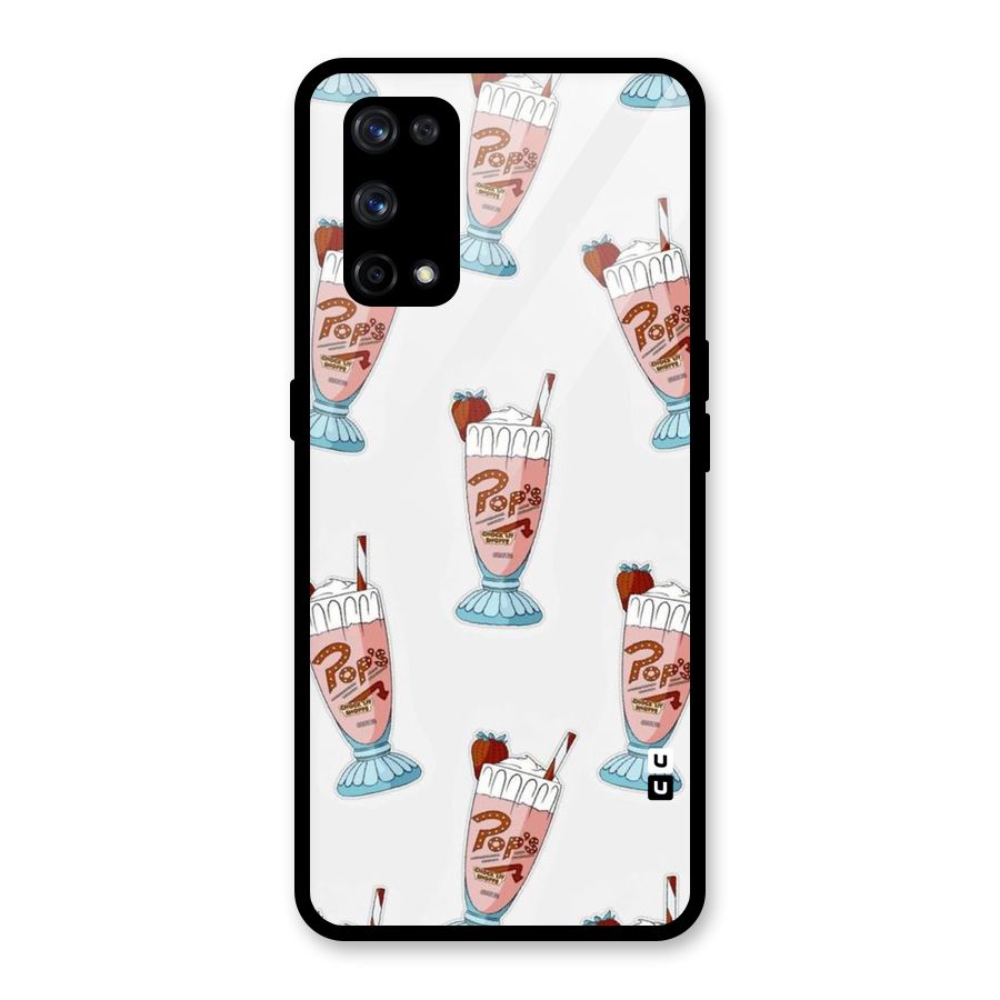 Shake Design Glass Back Case for Realme X7 Pro