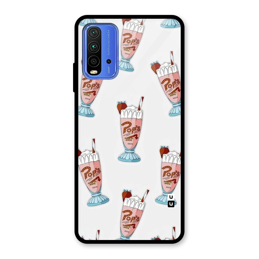 Shake Design Glass Back Case for Redmi 9 Power
