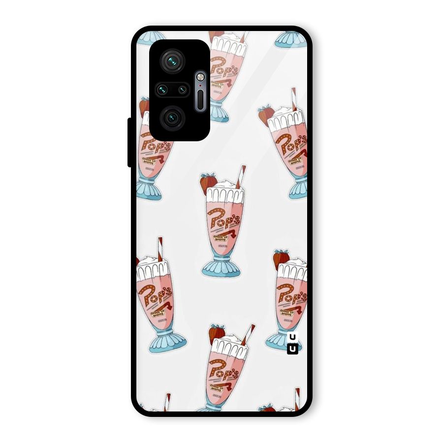 Shake Design Glass Back Case for Redmi Note 10 Pro Max