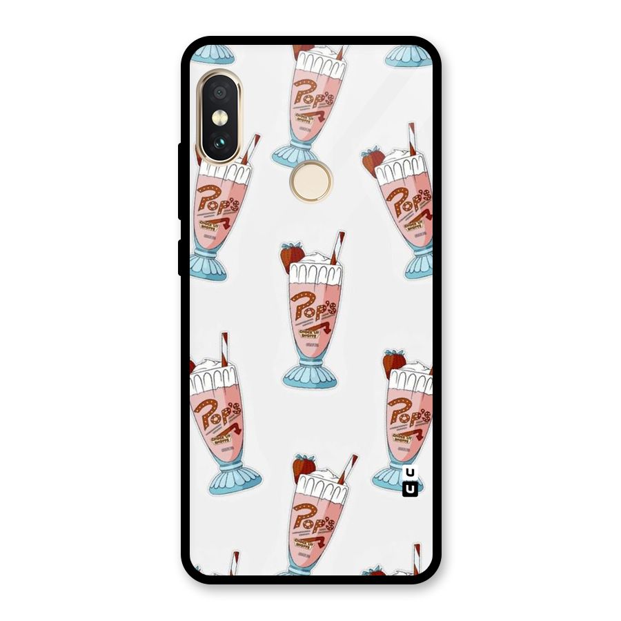 Shake Design Glass Back Case for Redmi Note 5 Pro