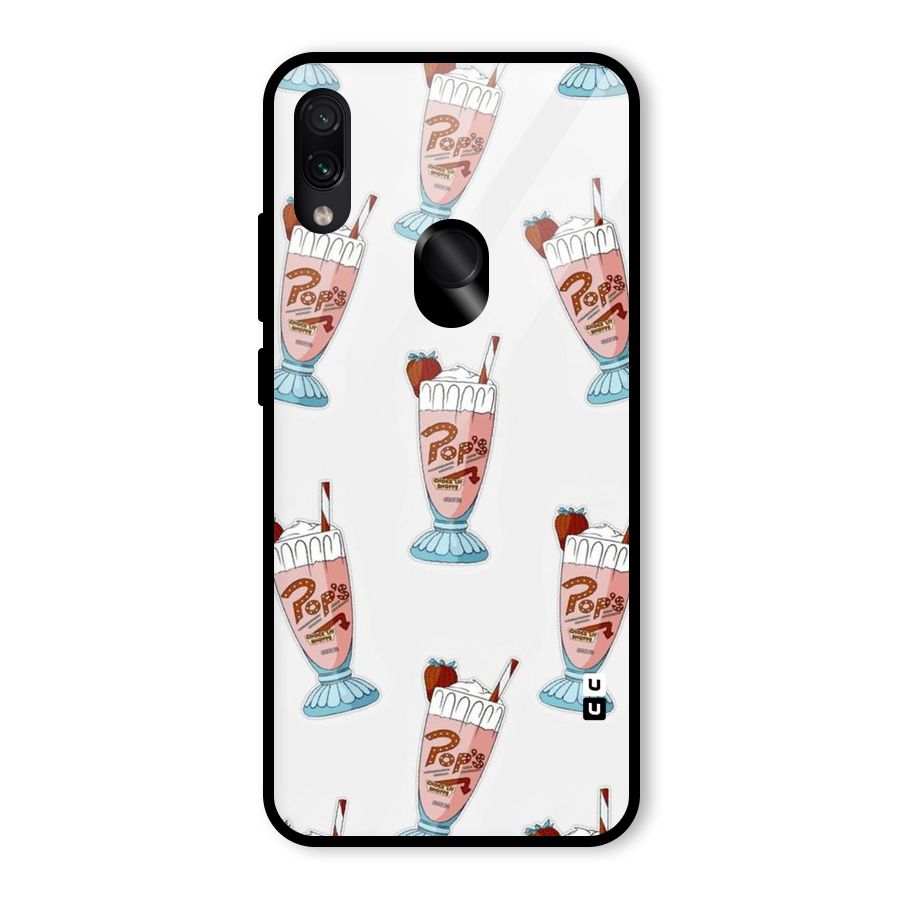 Shake Design Glass Back Case for Redmi Note 7 Pro