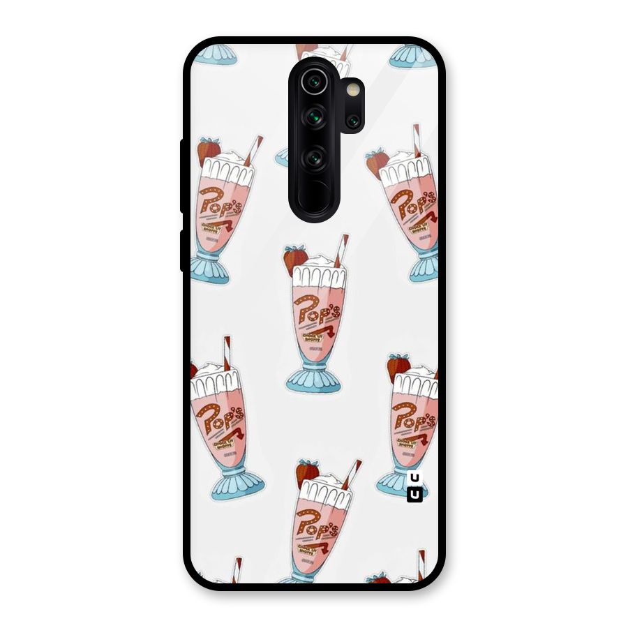 Shake Design Glass Back Case for Redmi Note 8 Pro