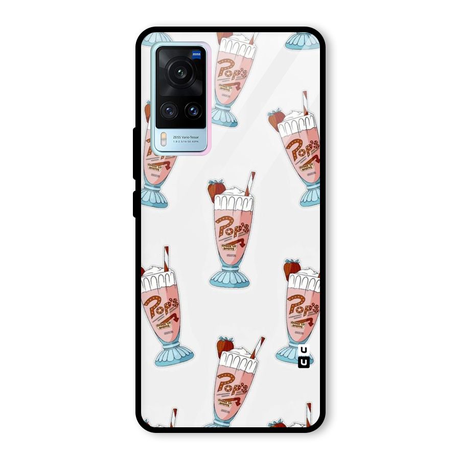 Shake Design Glass Back Case for Vivo X60