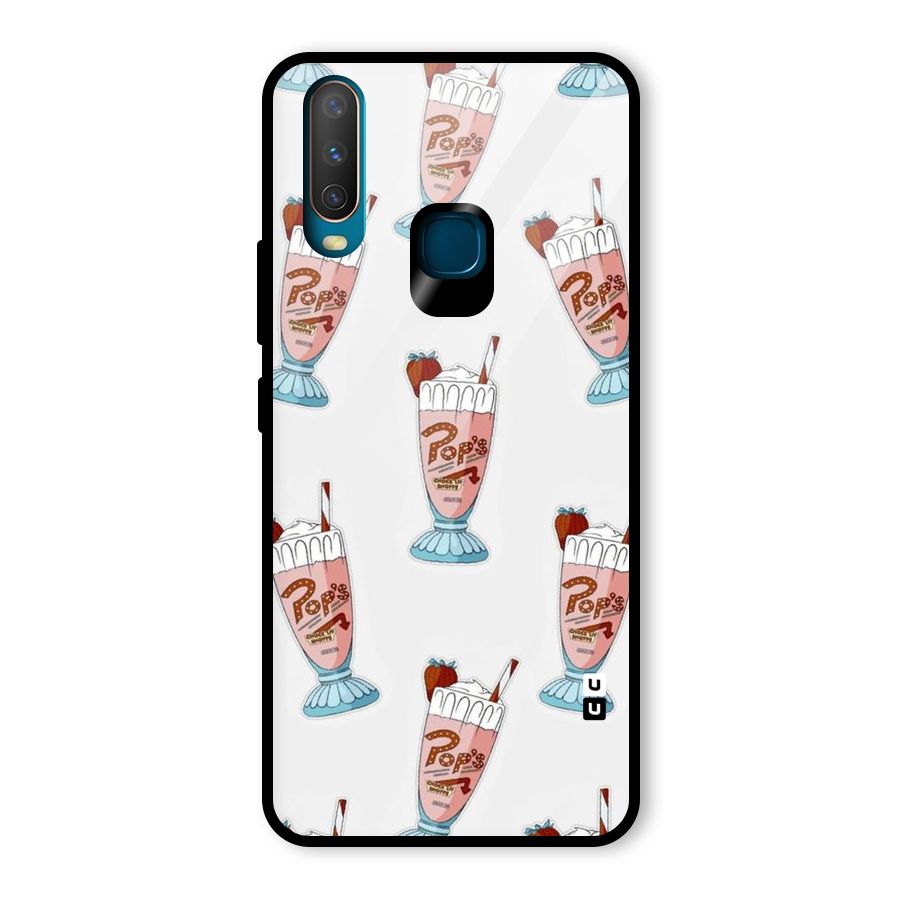 Shake Design Glass Back Case for Vivo Y12