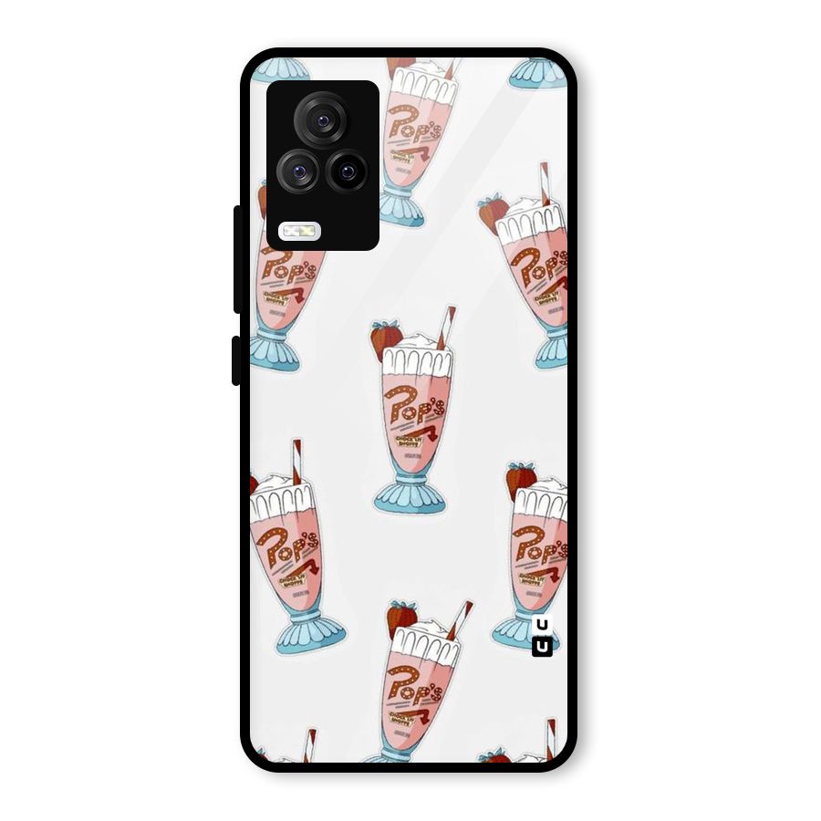 Shake Design Glass Back Case for Vivo iQOO 7 Legend 5G