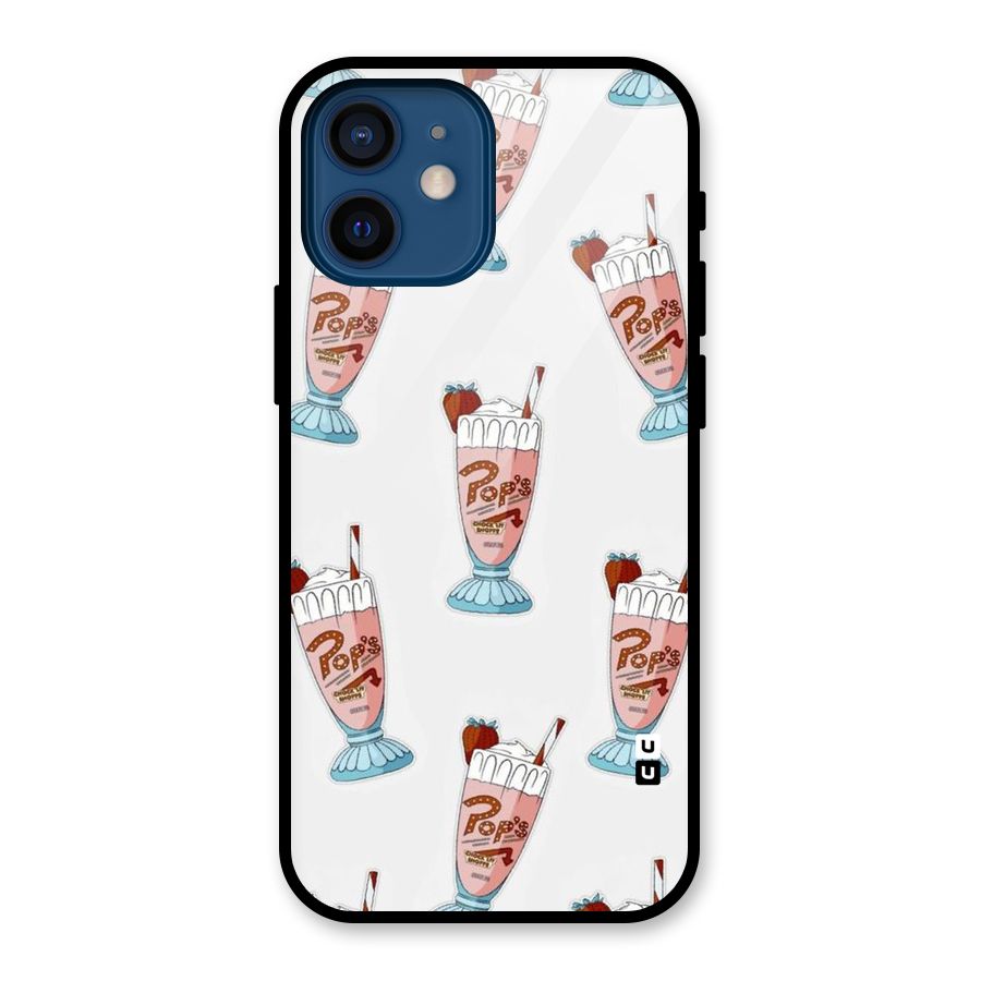 Shake Design Glass Back Case for iPhone 12 Mini