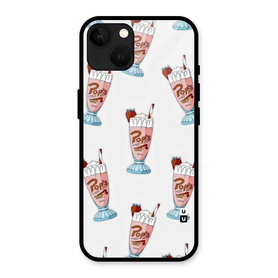 Shake Design Glass Back Case for iPhone 13