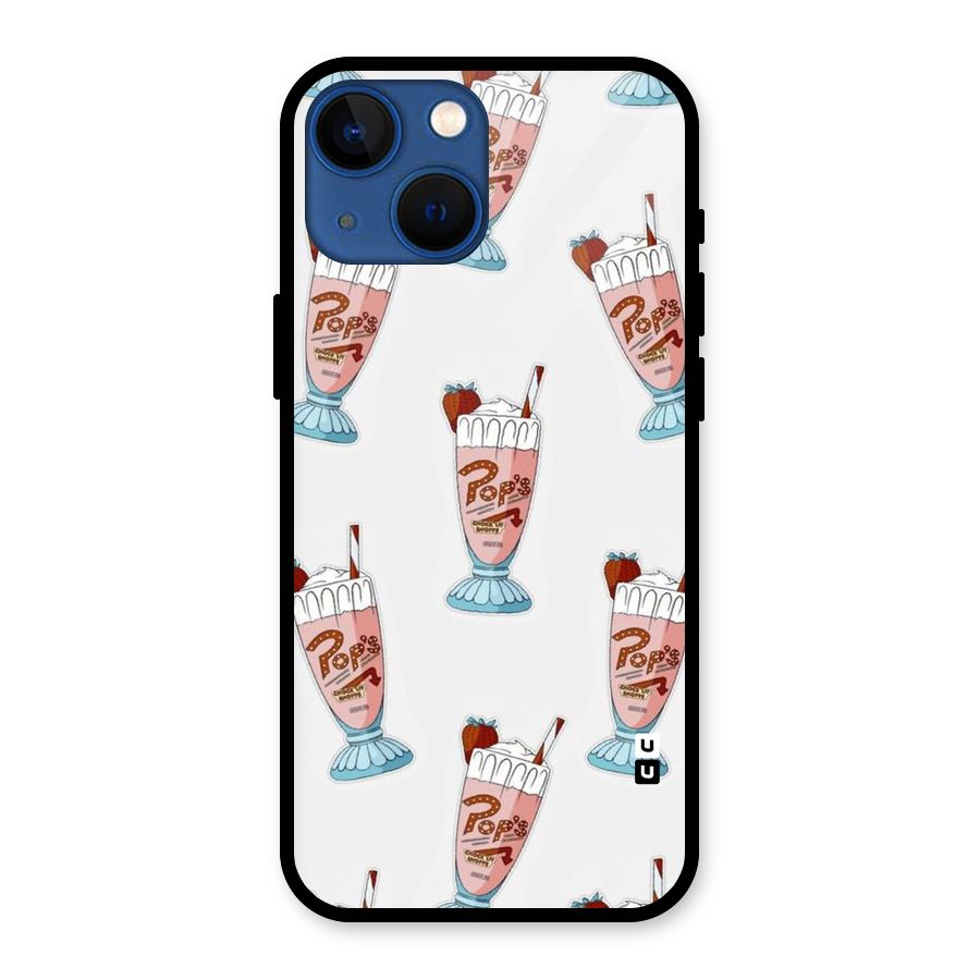 Shake Design Glass Back Case for iPhone 13 Mini