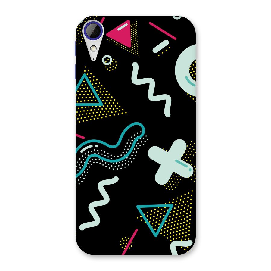 Shapes Pattern Back Case for Desire 830