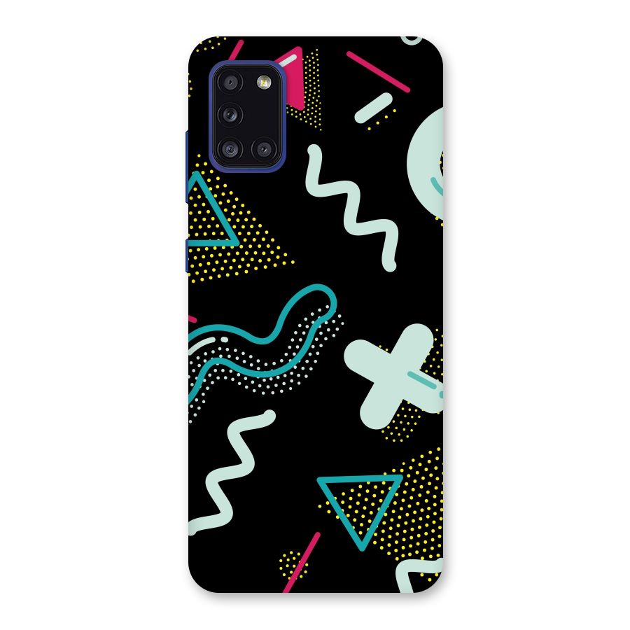 Shapes Pattern Back Case for Galaxy A31