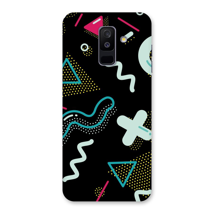 Shapes Pattern Back Case for Galaxy A6 Plus