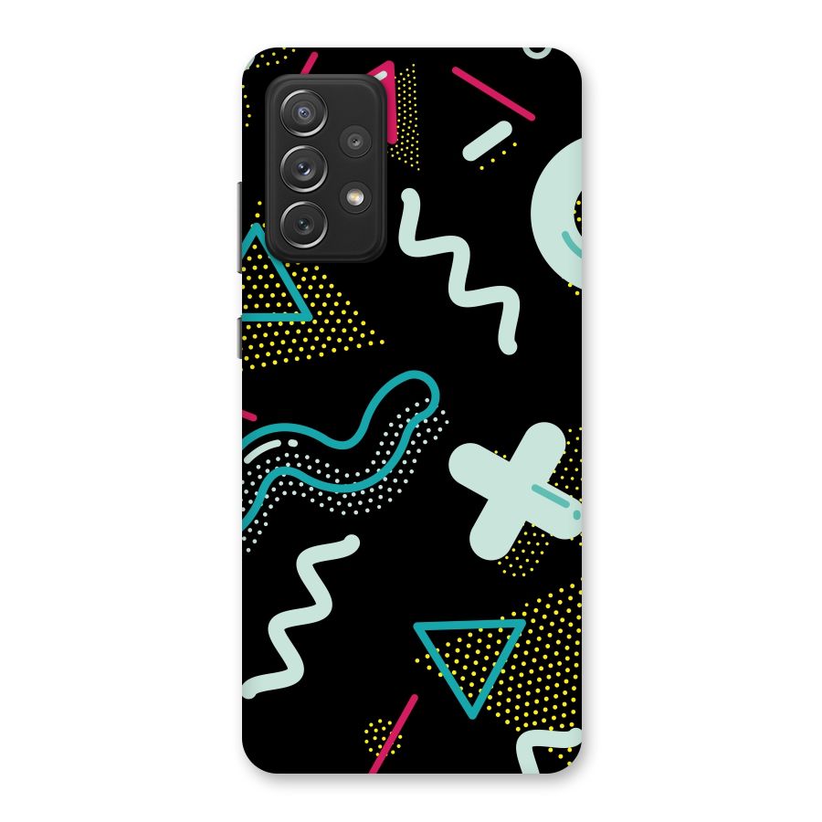 Shapes Pattern Back Case for Galaxy A72