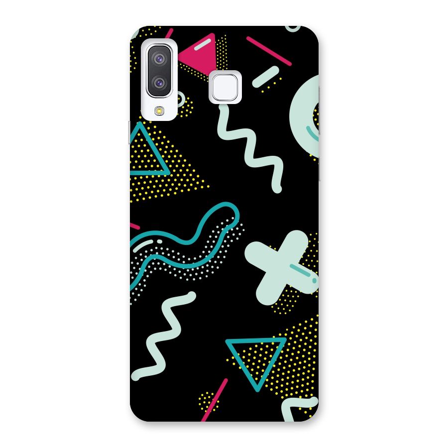 Shapes Pattern Back Case for Galaxy A8 Star