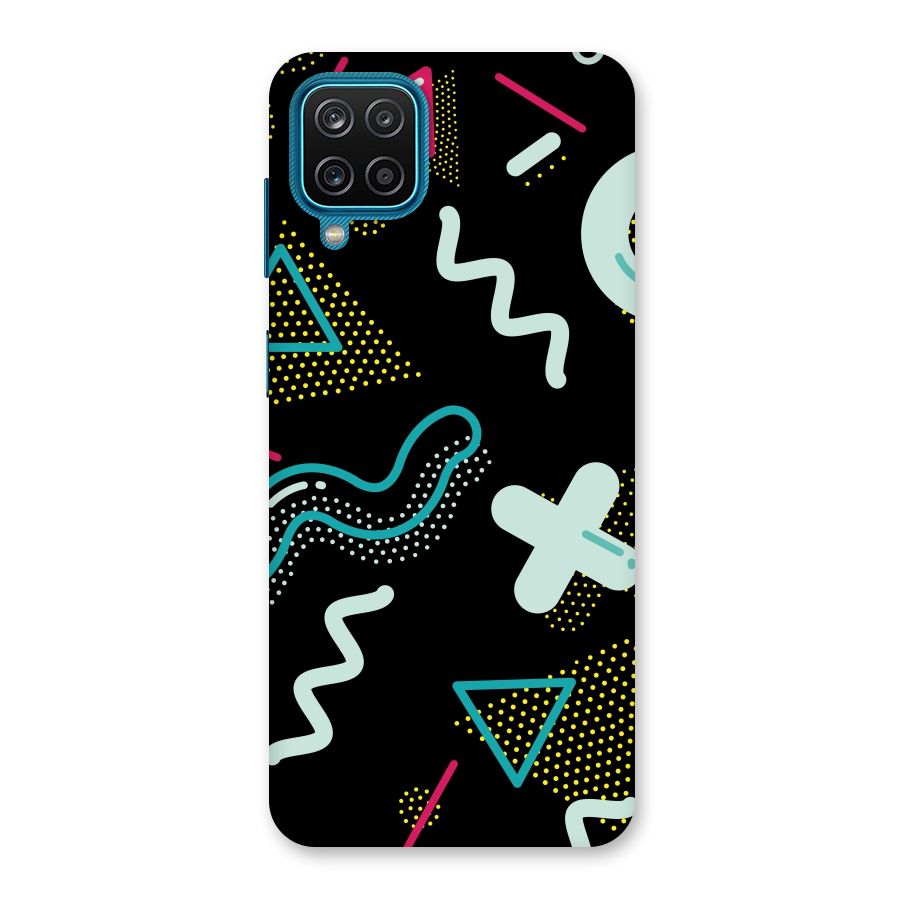 Shapes Pattern Back Case for Galaxy F12