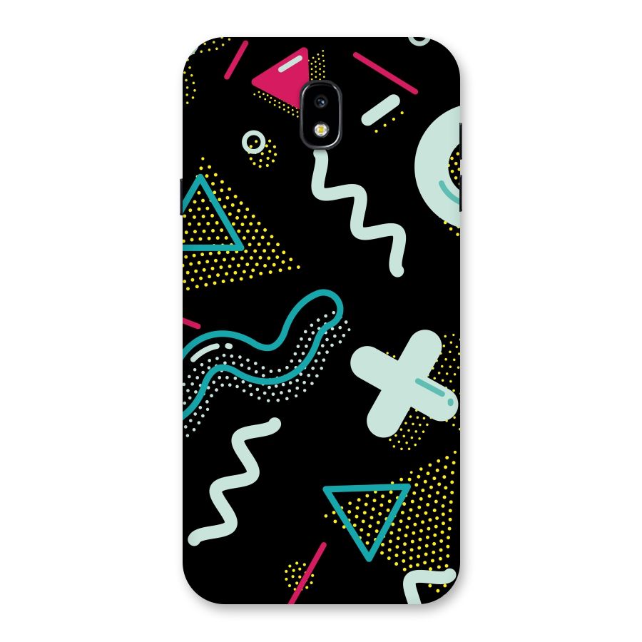 Shapes Pattern Back Case for Galaxy J7 Pro