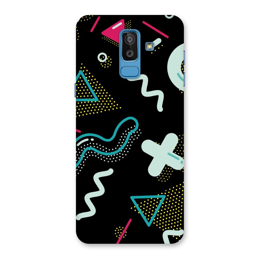 Shapes Pattern Back Case for Galaxy J8