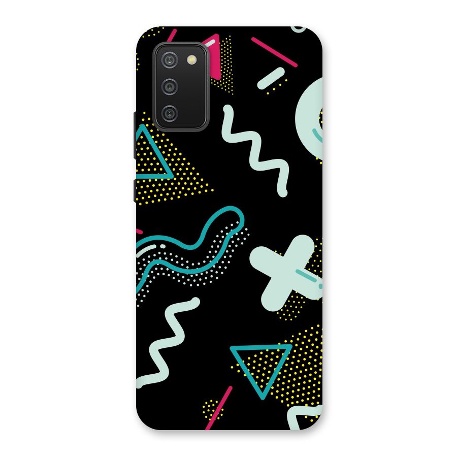 Shapes Pattern Back Case for Galaxy M02s