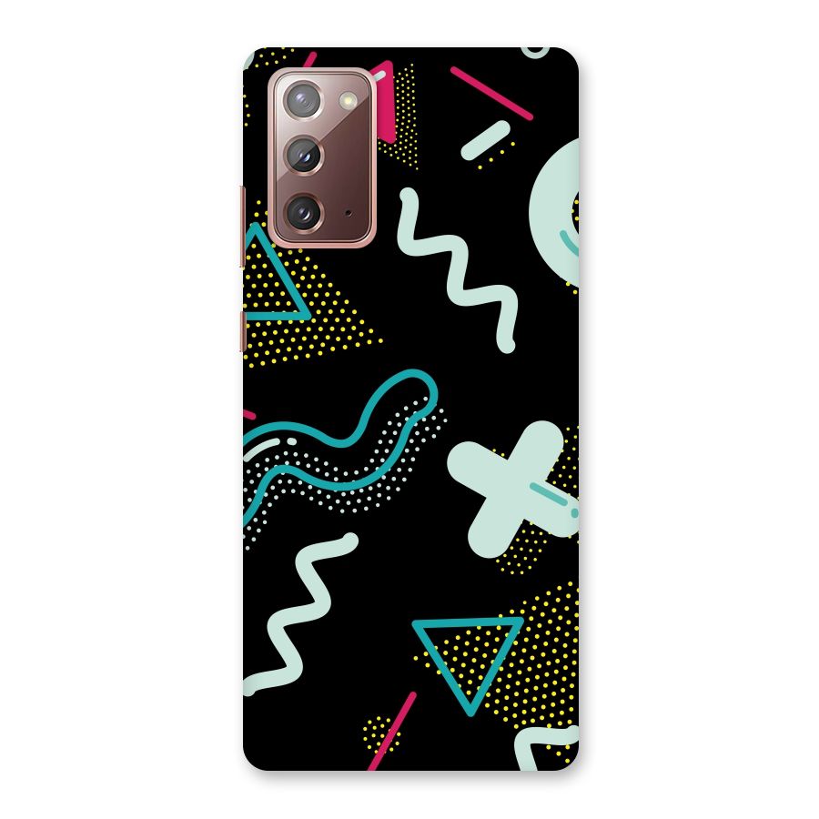 Shapes Pattern Back Case for Galaxy Note 20