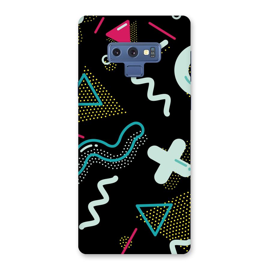 Shapes Pattern Back Case for Galaxy Note 9