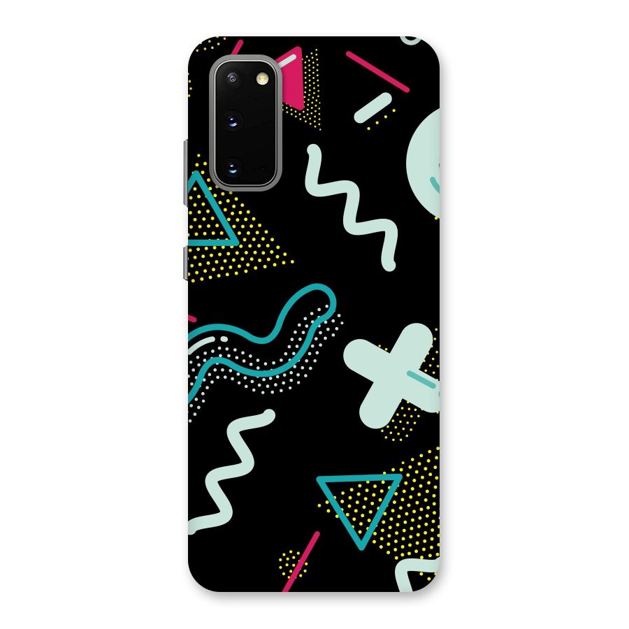 Shapes Pattern Back Case for Galaxy S20