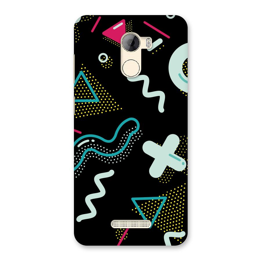 Shapes Pattern Back Case for Gionee A1 LIte