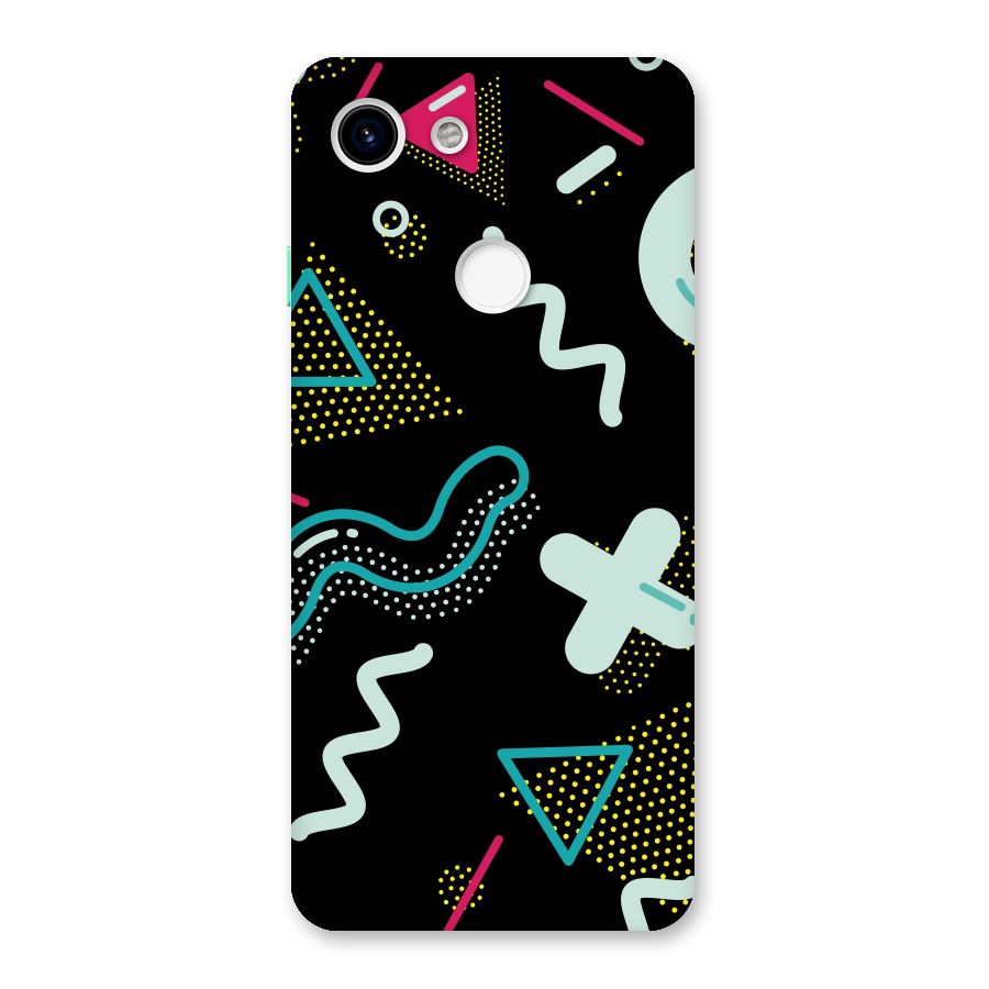 Shapes Pattern Back Case for Google Pixel 3