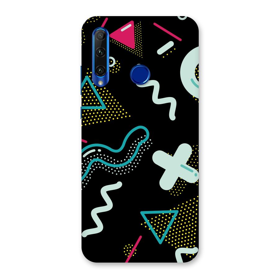Shapes Pattern Back Case for Honor 20i
