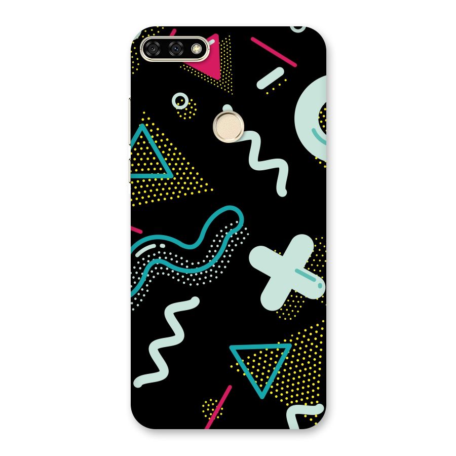 Shapes Pattern Back Case for Honor 7A