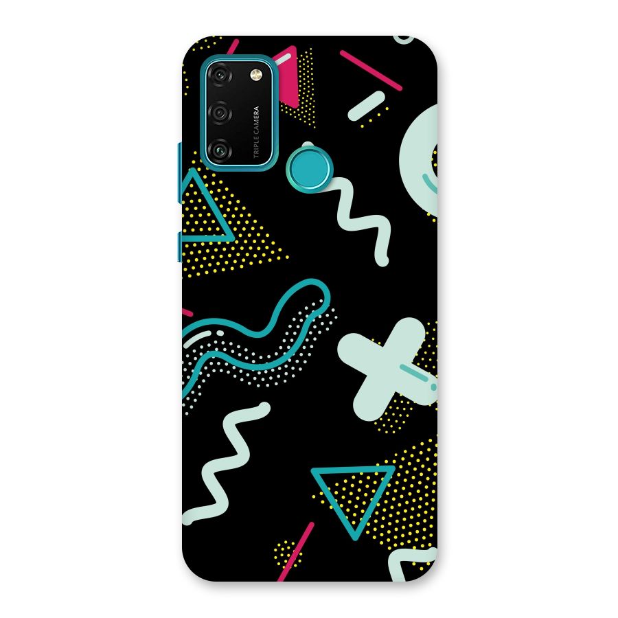 Shapes Pattern Back Case for Honor 9A