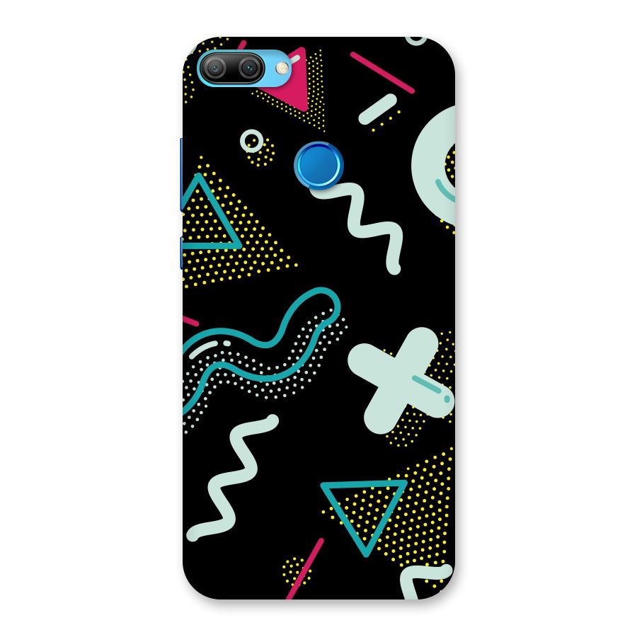 Shapes Pattern Back Case for Honor 9N