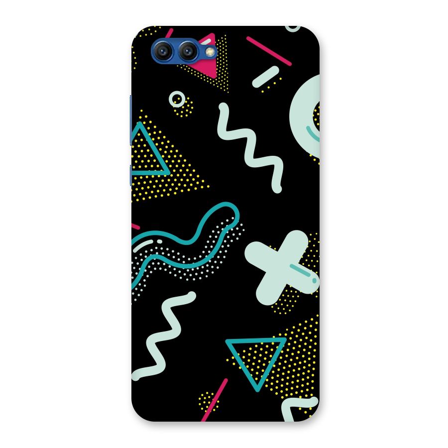 Shapes Pattern Back Case for Honor View 10