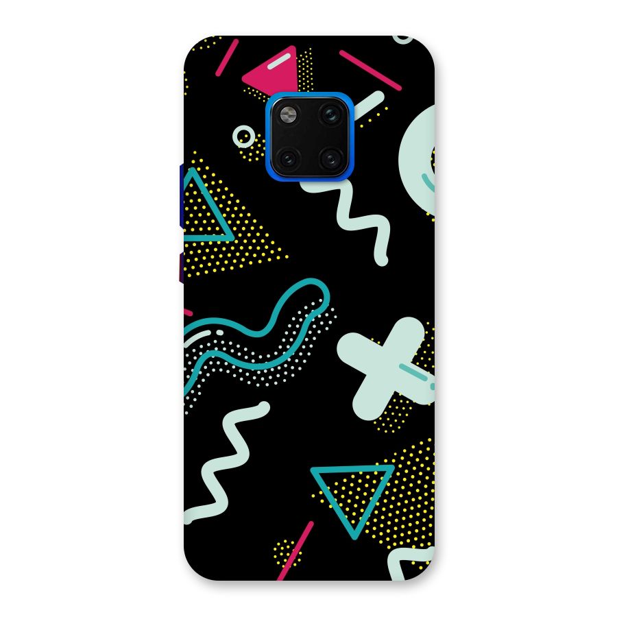 Shapes Pattern Back Case for Huawei Mate 20 Pro