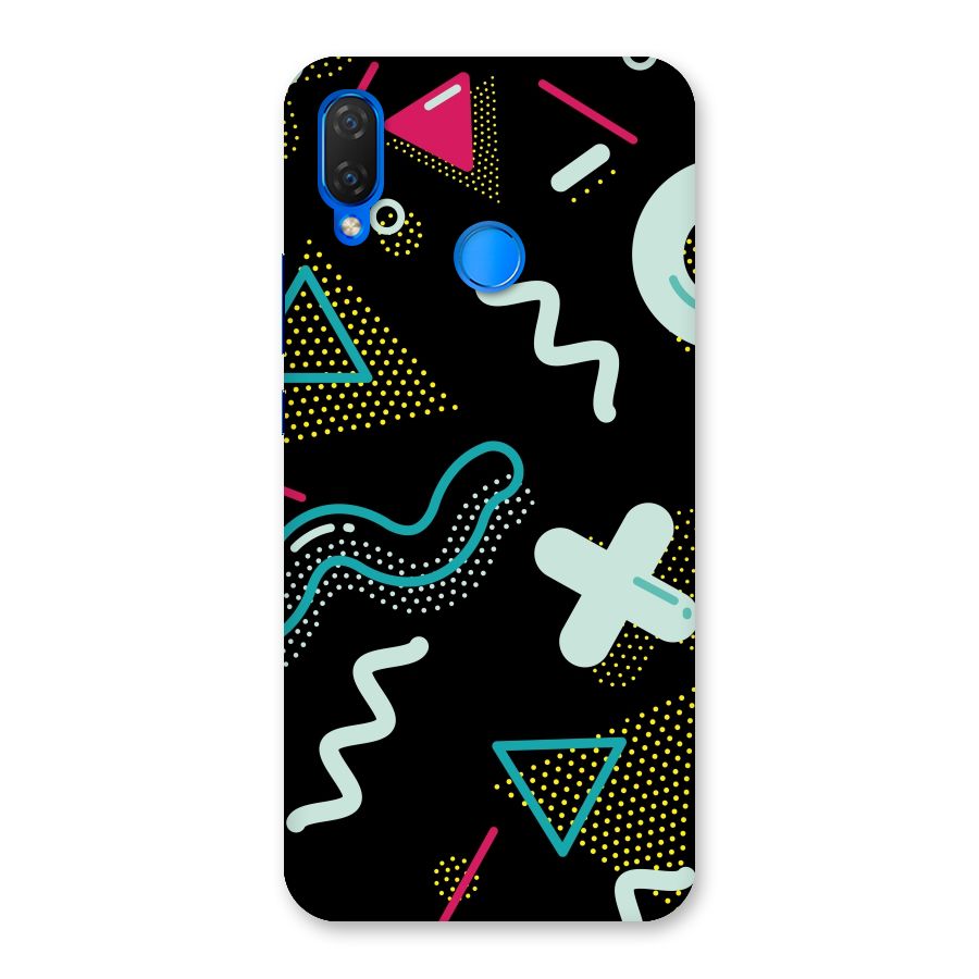Shapes Pattern Back Case for Huawei P Smart+