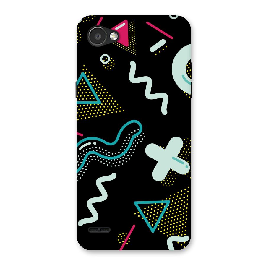 Shapes Pattern Back Case for LG Q6