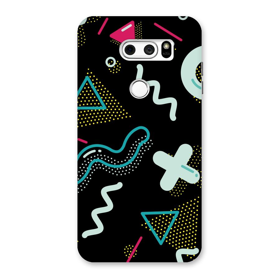 Shapes Pattern Back Case for LG V30