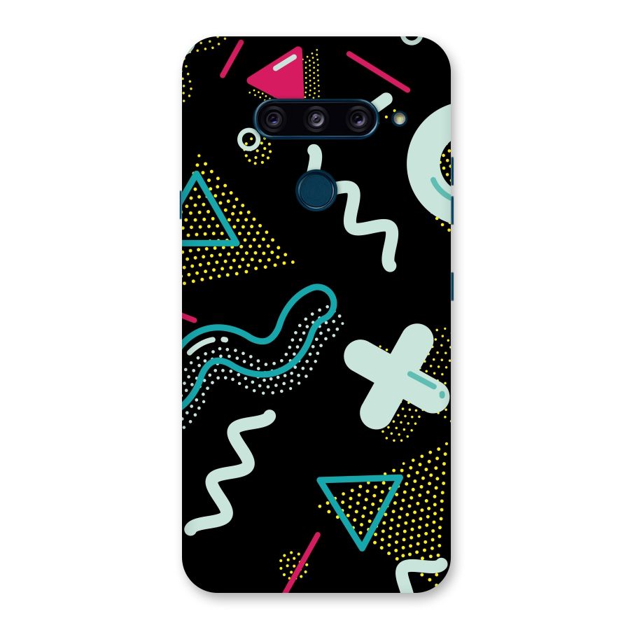 Shapes Pattern Back Case for LG  V40 ThinQ