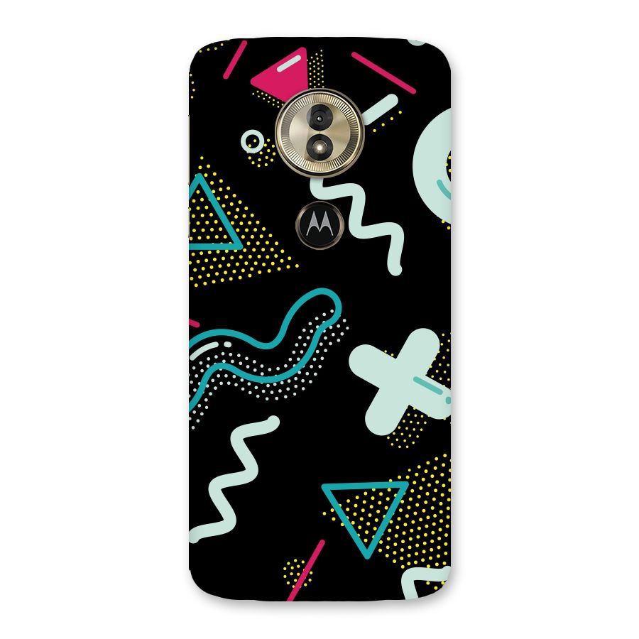 Shapes Pattern Back Case for Moto G6 Play